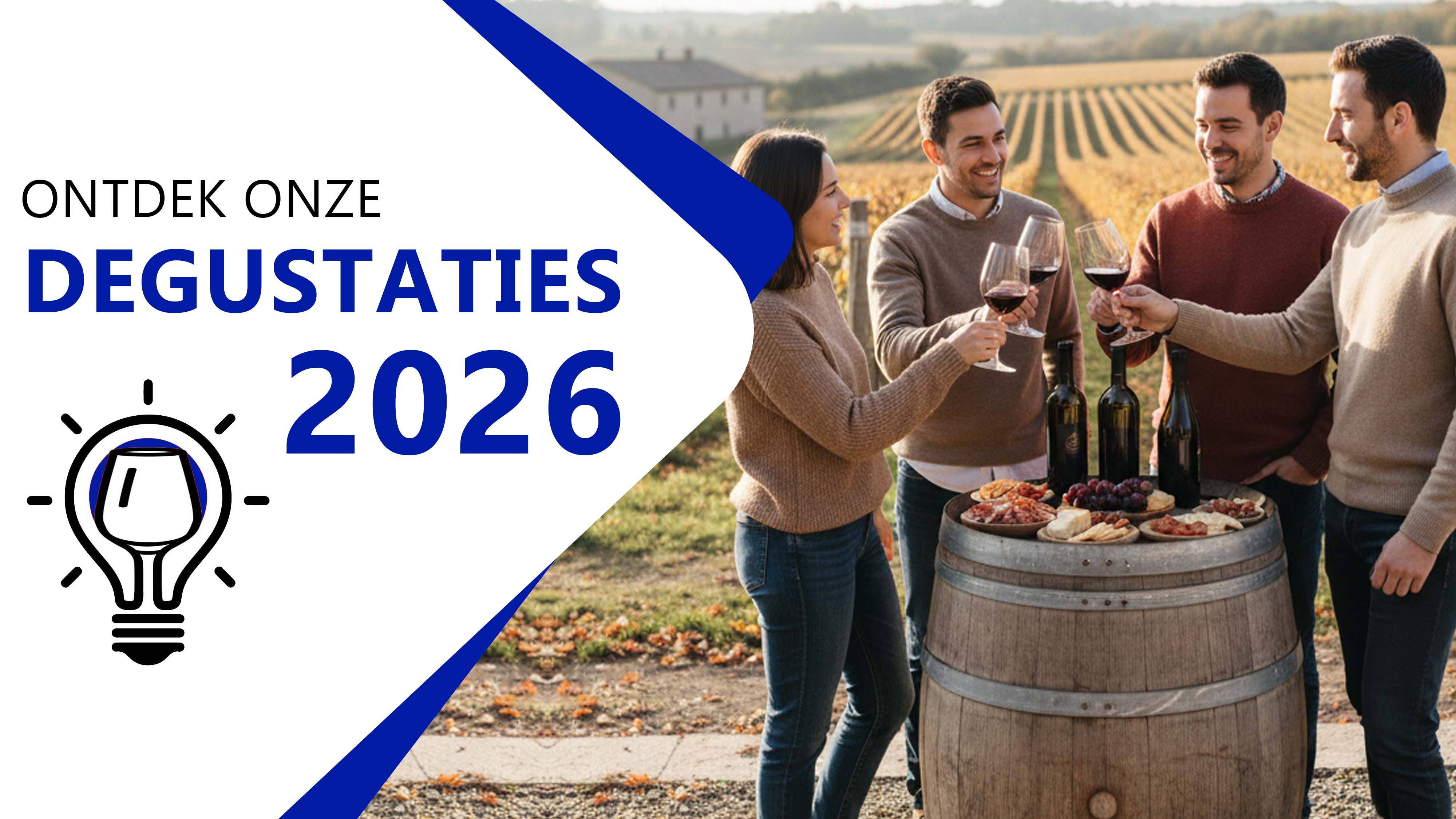 Ontdek onze maandelijkse degustaties.